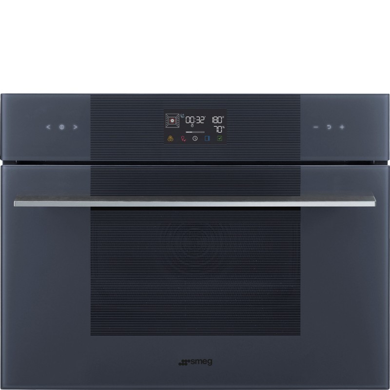 SO4102S3G Four vapeur combiné Smeg S Compact Galileo Steam100 SO4102S3G Finition Gris Neptune 60 cm