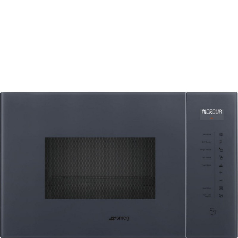 FMI125G Smeg S Forno microonde con grill da incasso FMI125G finitura Neptune Grey da 60 cm