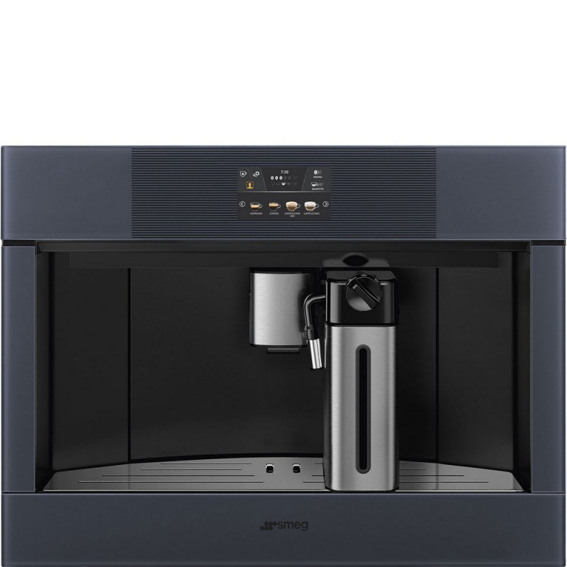 CMS4104G Smeg S Machine à expresso encastrable CMS4104G Finition Gris Neptune 60 cm