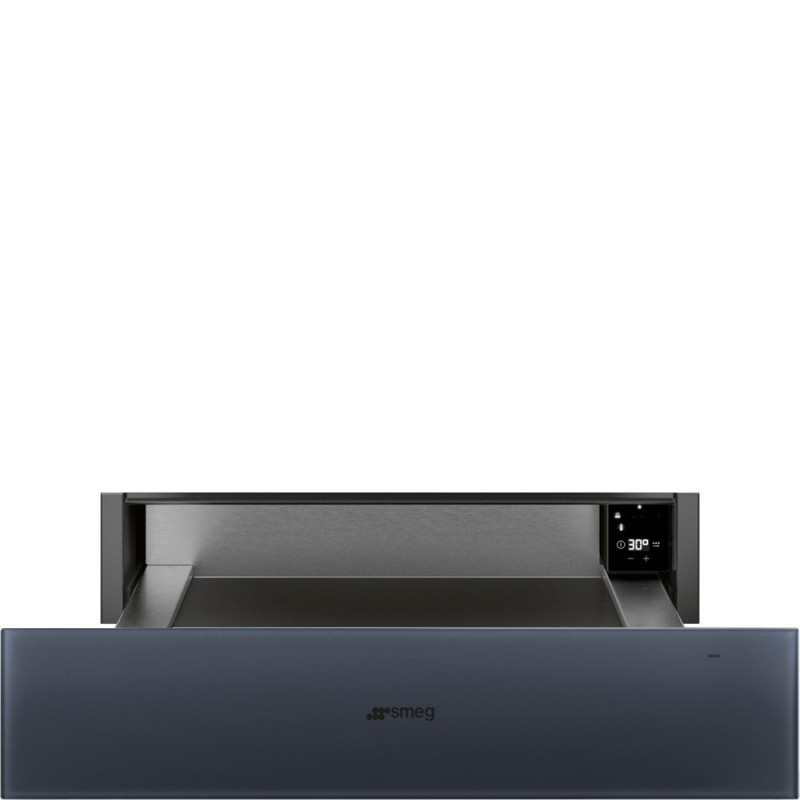 CPRT115G Smeg S CPRT115G Built-in Warming Drawer Neptune Grey Finish 60cm