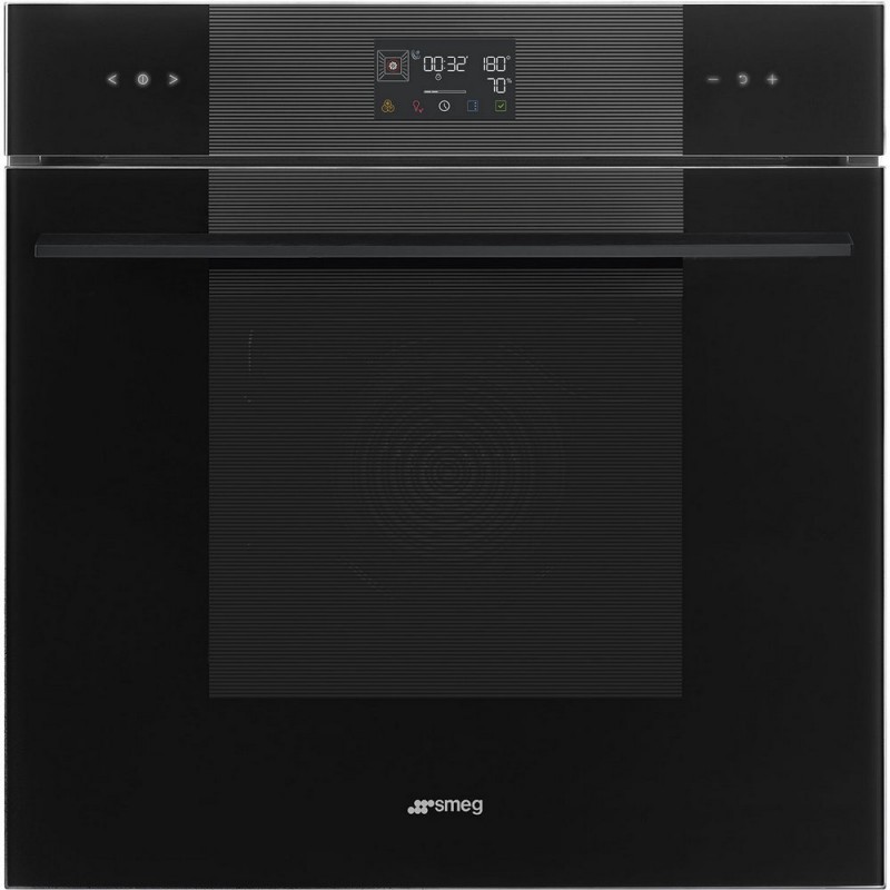SO6102S3PB3 Smeg S Four vapeur combiné Galileo Steam100 SO6102S3PB3 60 cm finition Deep Black