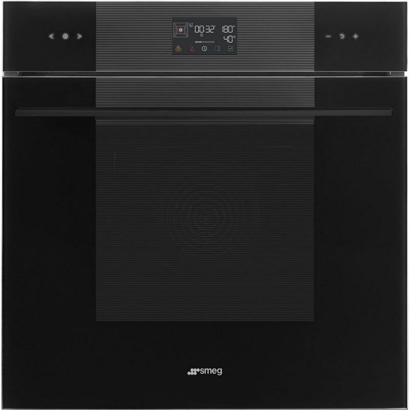 SOP6102S2PB3 Smeg S Four combiné vapeur pyrolytique Galileo Pyro steam SOP6102S2PB3 60 cm finition Deep Black