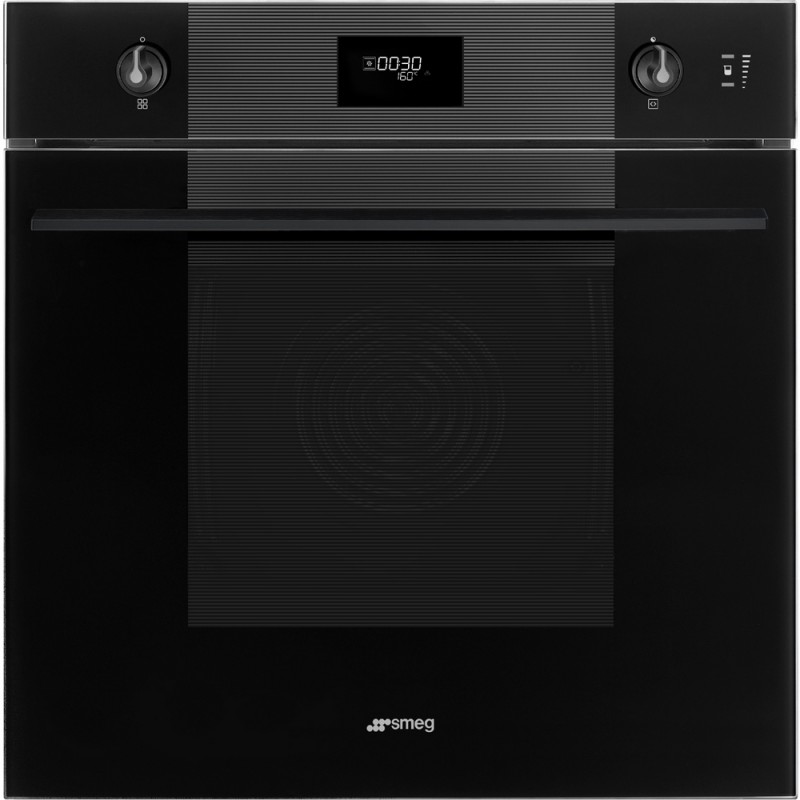 SO6101S2B3 Smeg S Four vapeur combiné Galileo SteamOne SO6101S2B3 finition Deep Black 60 cm