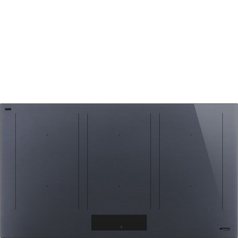 SIM1964DG Plaque à induction Smeg S SIM1964DG en vitrocéramique Gris Neptune 90 cm