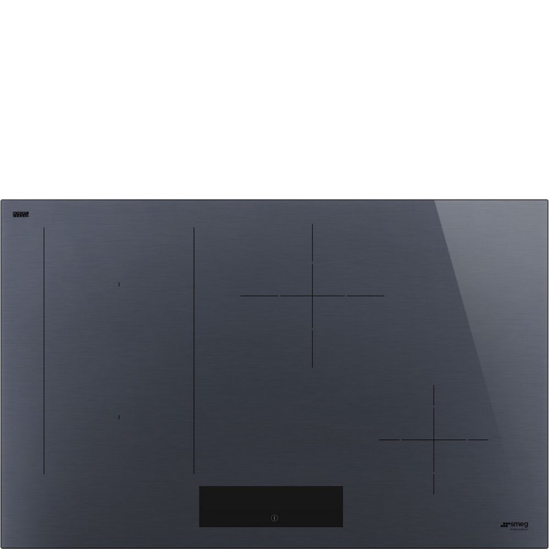 SIM1844DG Smeg S SIM1844DG 80cm Neptune Grey Glass Ceramic Induction Hob