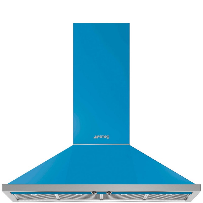 KPF12T Smeg S Cappa aspirante a parete KPF12T finitura turchese da 120 cm
