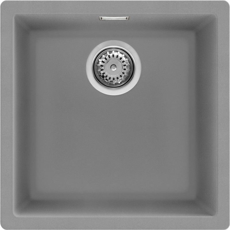 VZP45CT Smeg S Single bowl sink VZP45CT concrete finish 45.6x45.6 cm - Above/Undermount