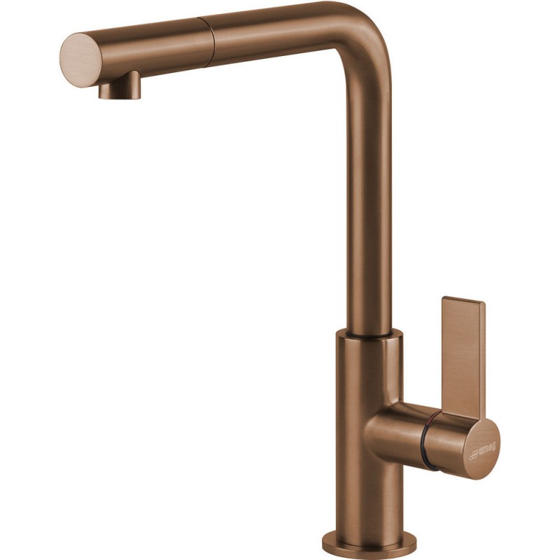 MD22CUX Smeg S Single-lever mixer tap with shower MD22CUX copper finish
