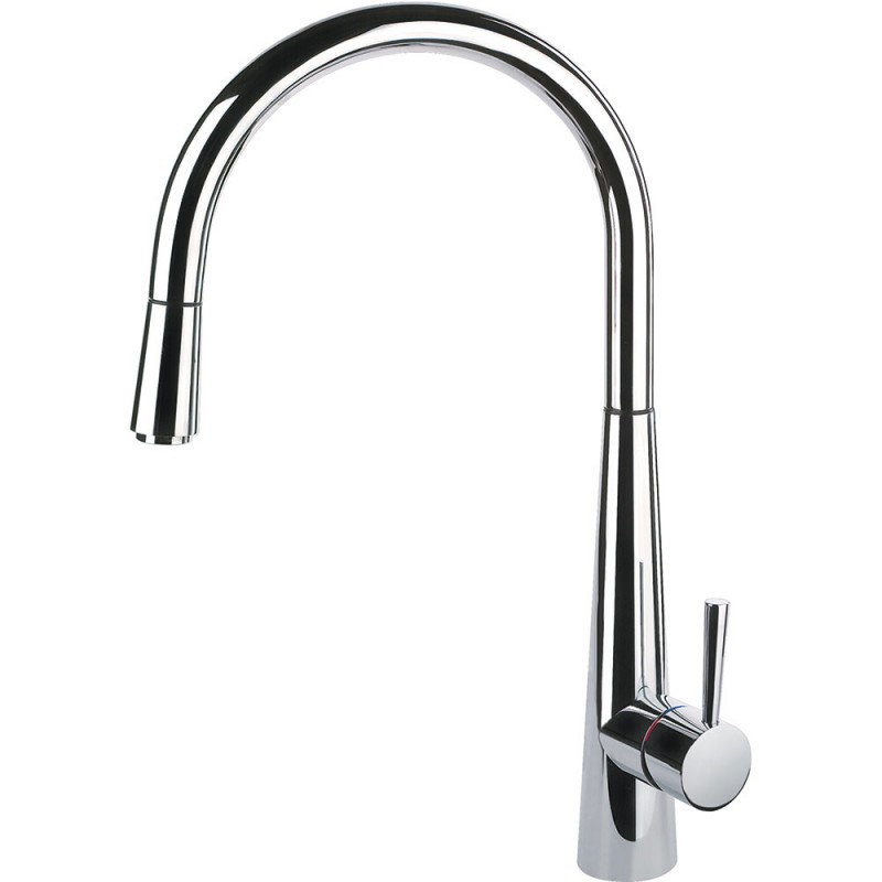 MD14CR Smeg Single lever mixer with hand shower MD14CR chrome finish