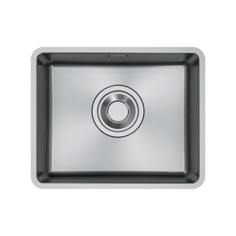 122.0694.477 Franke Maris Quiet Undermount MQX 110-50 122.0694.477 Single Bowl Sink, Satin Stainless Steel Finish, 54x44 cm