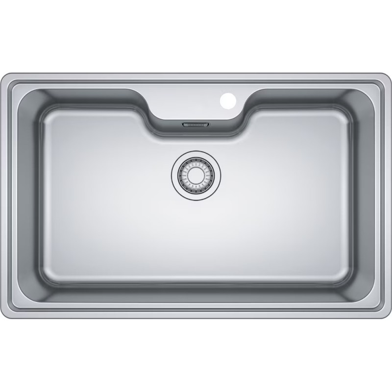 101.0693.352 Franke Single sink Bell Built-in BCX 610-81 101.0693.352 satin stainless steel finish 81x51 cm