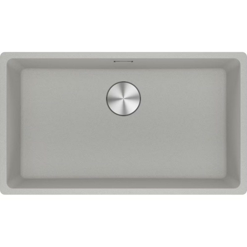 114.0661.653 Franke: Évier à une cuve, Maris MRG 610-72 114.0661.653, 76x44 cm, finition aluminium fragranite.