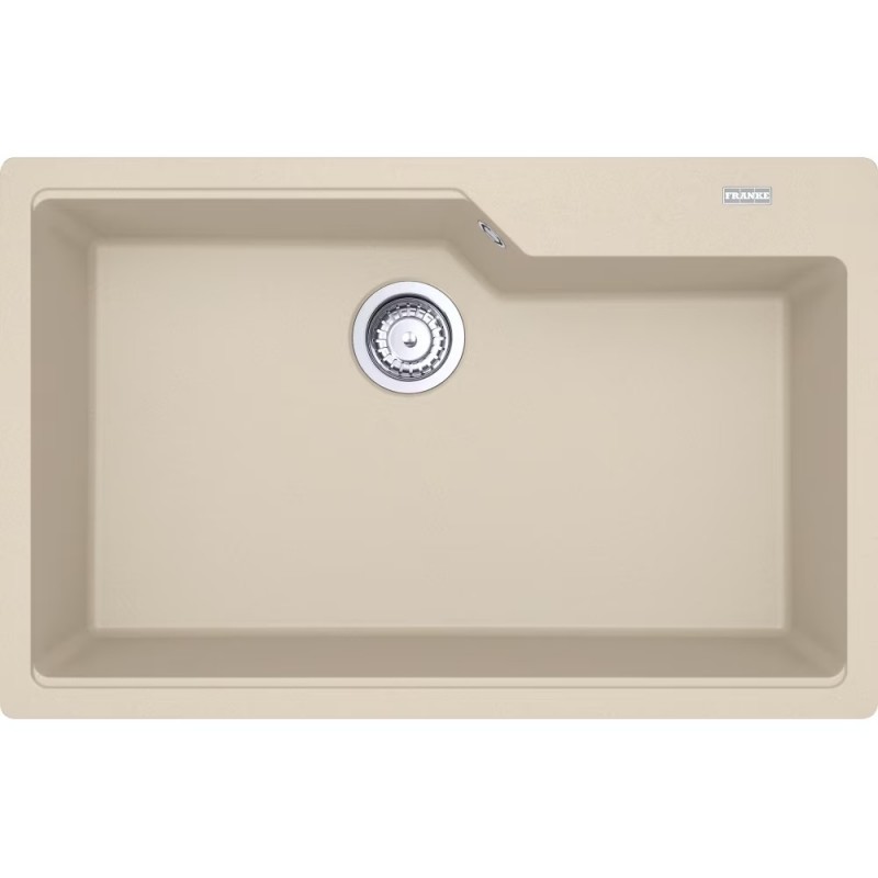 114.0686.800 PRONTA CONSEGNA - Franke: Lavello una vasca Vasche Sopratop Urban UBG 610-72 114.0686.800 finitura fragranite avena da 78x50 cm