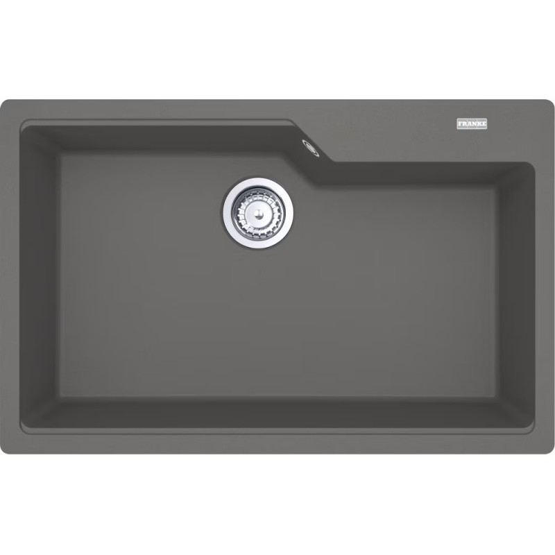 114.0686.805 Franke: Single bowl sink Urban UBG 610-72 114.0686.805 Fragranite Stone Grey finish 78x50 cm