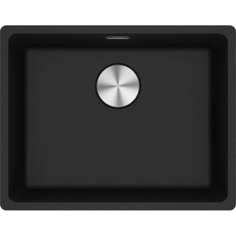 125.0686.716 Franke: Single bowl sink Undermount basins Maris MRG 110-52 125.0686.716 black fragranite finish 55.3x43.3 cm