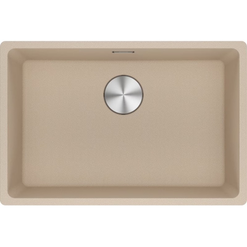 125.0686.730 Franke: Single bowl sink Undermount basins Maris MRG 110-62 125.0686.730 oatmeal fragranite finish 65.3x43.3 cm