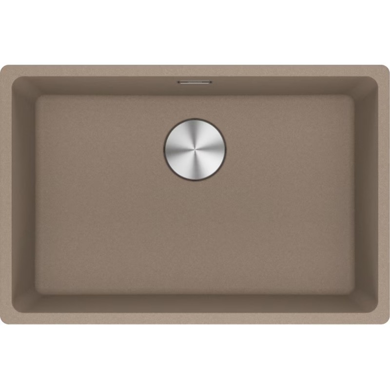125.0686.729 Franke: Lavabo à une cuve sous plan Maris MRG 110-62 125.0686.729 finition granit frastro 65,3x43,3 cm
