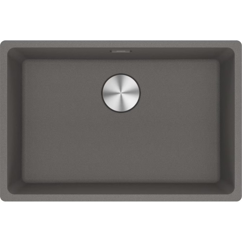 125.0686.725 Franke: Single bowl sink Undermount basins Maris MRG 110-62 125.0686.725 fragranite stone grey finish 65.3x43.3 cm