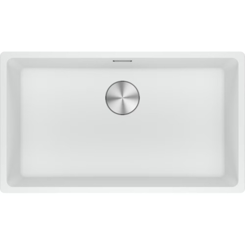 125.0686.711 Franke: Lavello una vasca Vasche Sottotop Maris MRG 110-72 125.0686.711 finitura fragranite bianco da 75.3x43.3 cm
