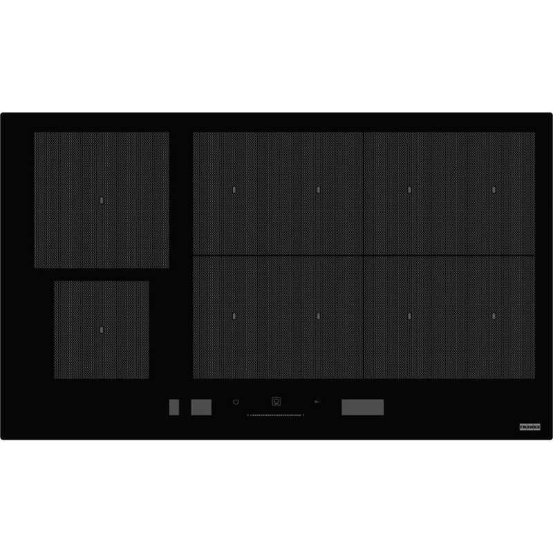 108.0675.431 Franke: Piano cottura a induzione Mythos FMY 906 I FP BK 108.0675.431 in vetroceramica nero da 86 cm