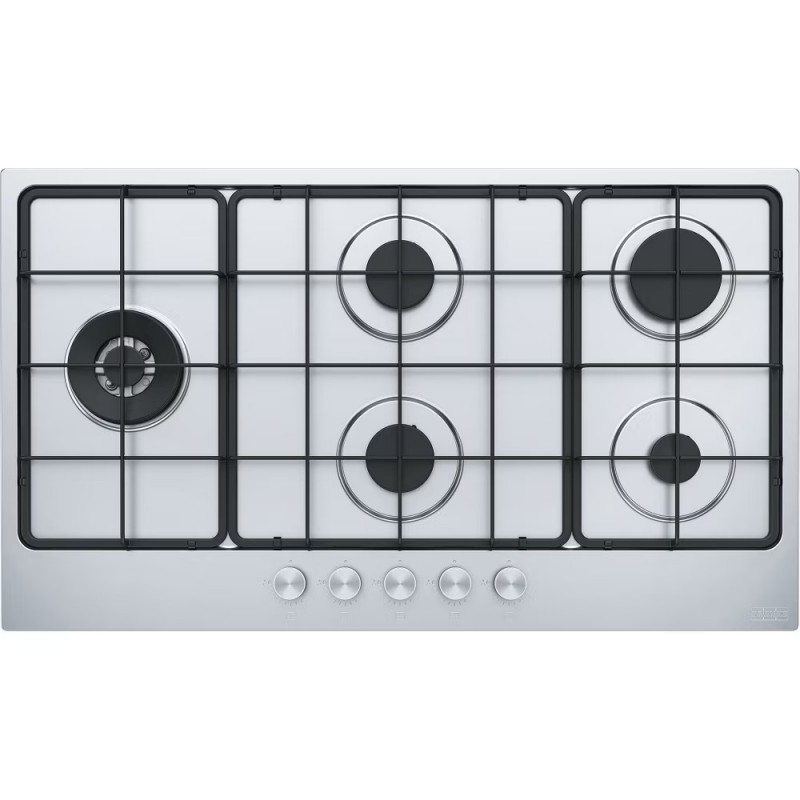 106.0554.317 Franke: Placa de gas Smart 900 FHSM 905 4G DCL E 106.0554.317 de 88 cm en acero inoxidable satinado