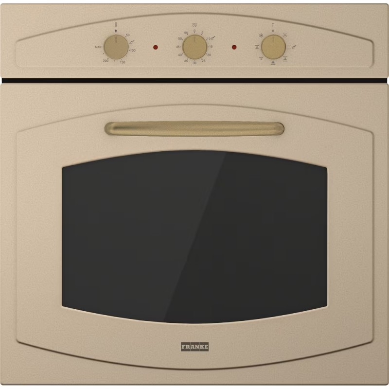 116.0696.545 Franke: Country 116.0696.545 Horno de convección multifuncional de 60 cm con acabado color avena