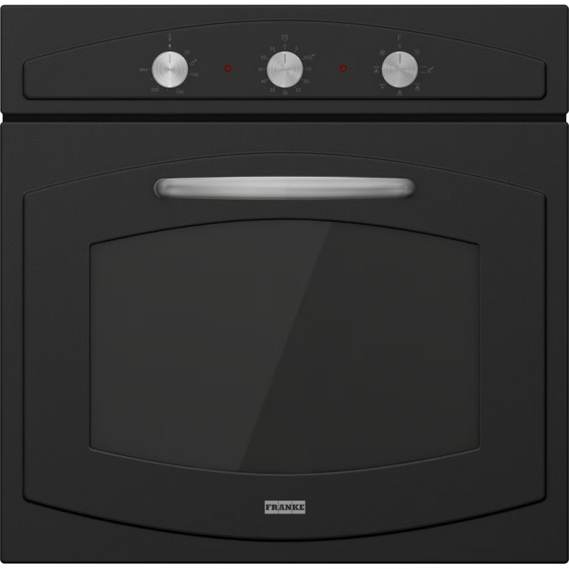 116.0696.546 Franke: Country 116.0696.546 60 cm multifunction convection oven with black finish