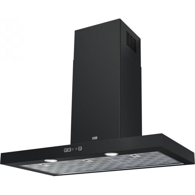 325.0657.512 Franke: Tale TALE 915 W BK 325.0657.512 90 cm wall-mounted hood in matt black finish