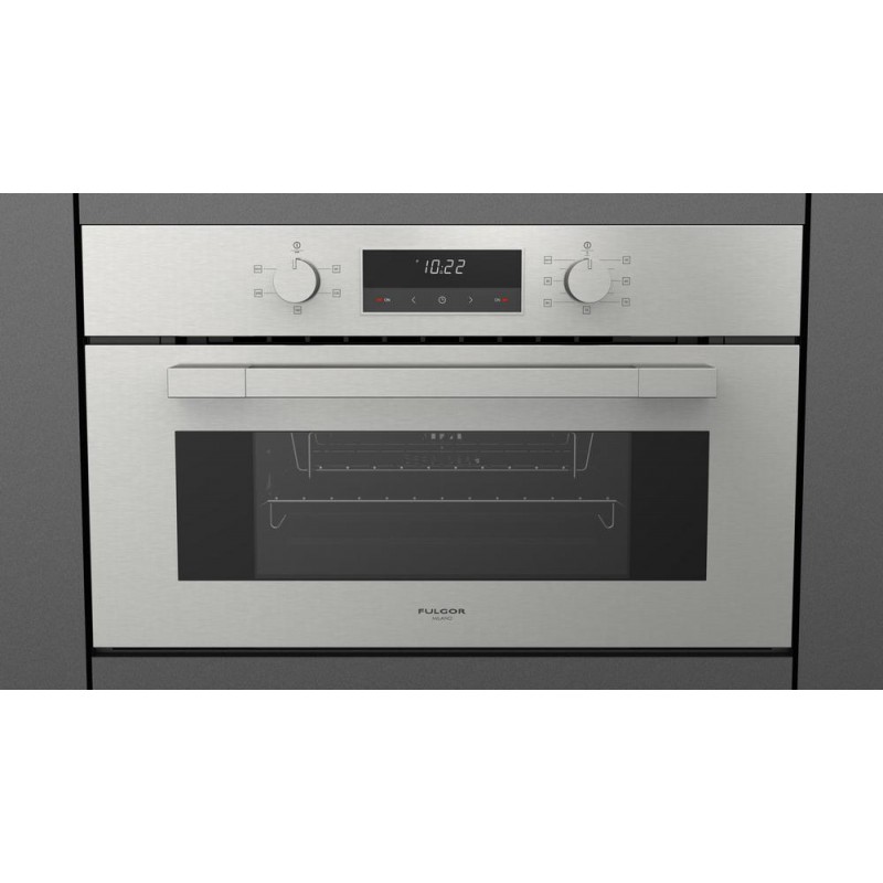 FUSO 7505 MT IX Fulgor Forno compatto a vapore FUSO 7505 MT IX finitura acciaio inox da 75 cm