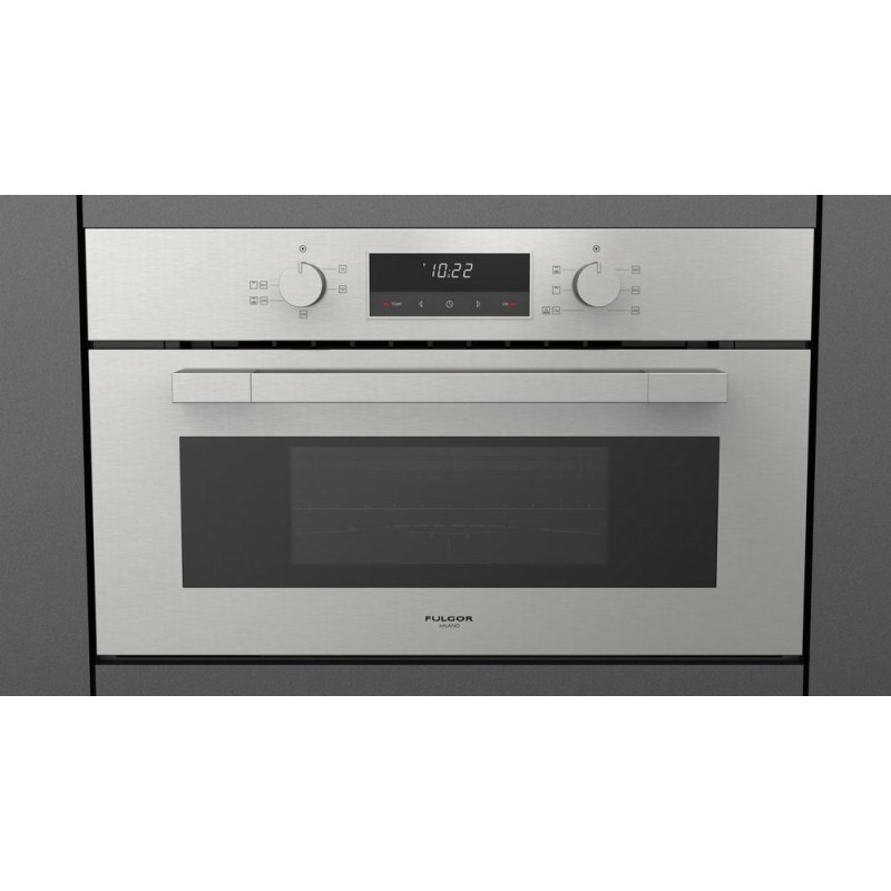 FUGMO 7505 MT IX Fulgor Forno microonde FUGMO 7505 MT IX finitura acciaio inox da 75 cm