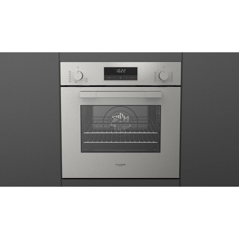 FUTO 6005 FG EM IX Fulgor Four à gaz ventilé FUTO 6005 FG EM IX 60 cm finition inox