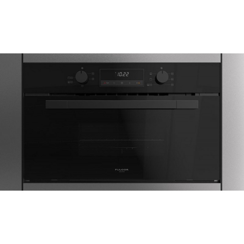 FUGMO 7505 MT GBK Four à micro-ondes Fulgor FUGMO 7505 MT GBK, 75 cm, finition verre noir