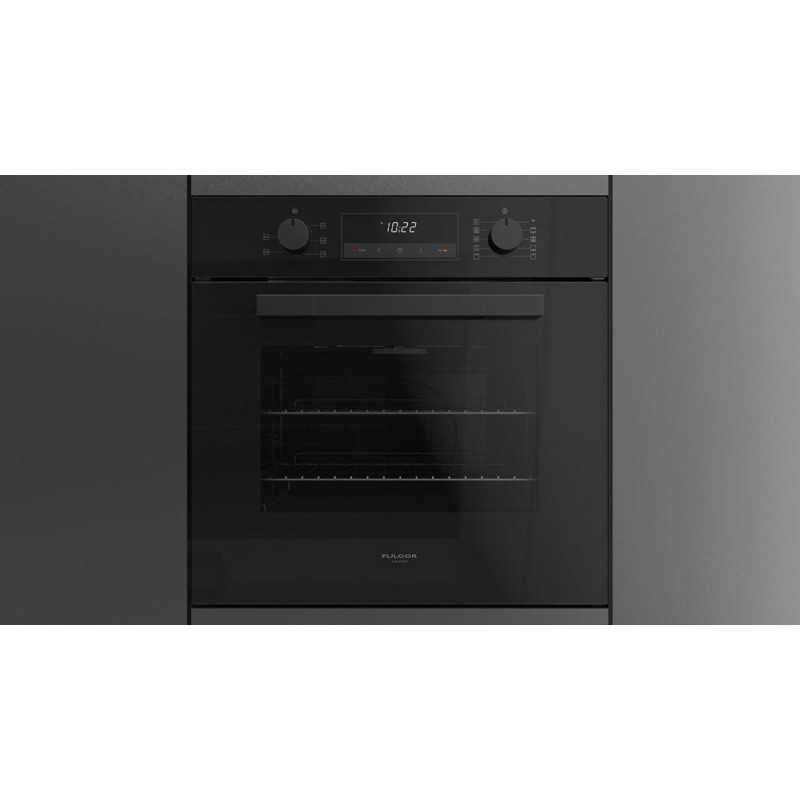FUTO 6009 MT GBK Fulgor Four multifonction FUTO 6009 MT GBK 60 cm finition verre noir