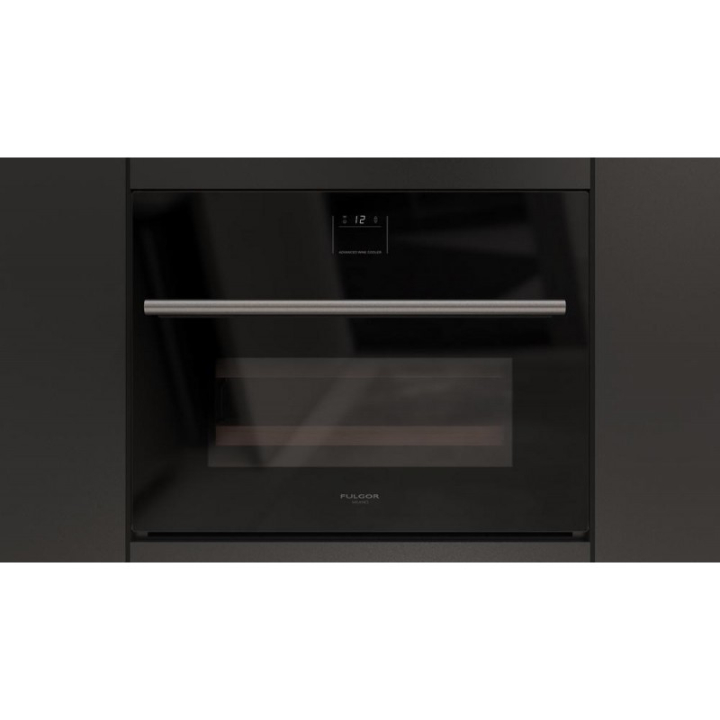 FWC 4500 TC FO BK Fulgor Built-in wine cellar FWC 4500 TC FO BK 60 cm black glass finish