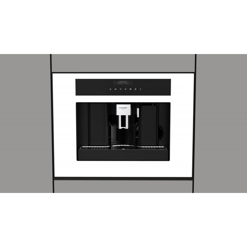 FCM 4500 TF WH Machine à café Fulgor FCM 4500 TF WH, finition verre blanc 60 cm
