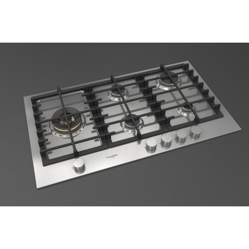 FPH 905 G WK X Placa de gas Fulgor FPH 905 G WK X 90 cm acero inoxidable