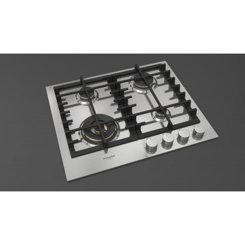 FPH 604 G WK X Fulgor FPH 604 G WK X table de cuisson à gaz 60 cm finition inox