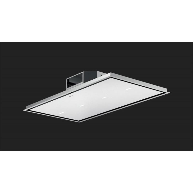 FCHD 1200 RC WH Campana de techo Fulgor FCHD 1200 RC WH 120 cm acabado cristal blanco