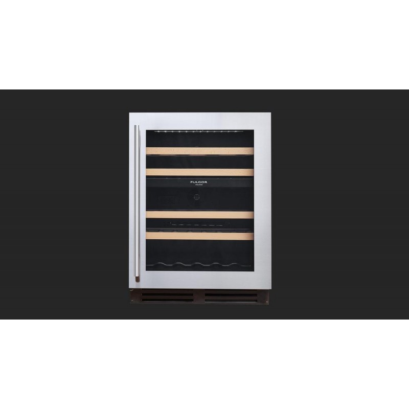 FWC 8200 U TC BKX Fulgor Vinoteca empotrable bajo encimera FWC 8200 U TC BKX 60 cm acabado acero inoxidable