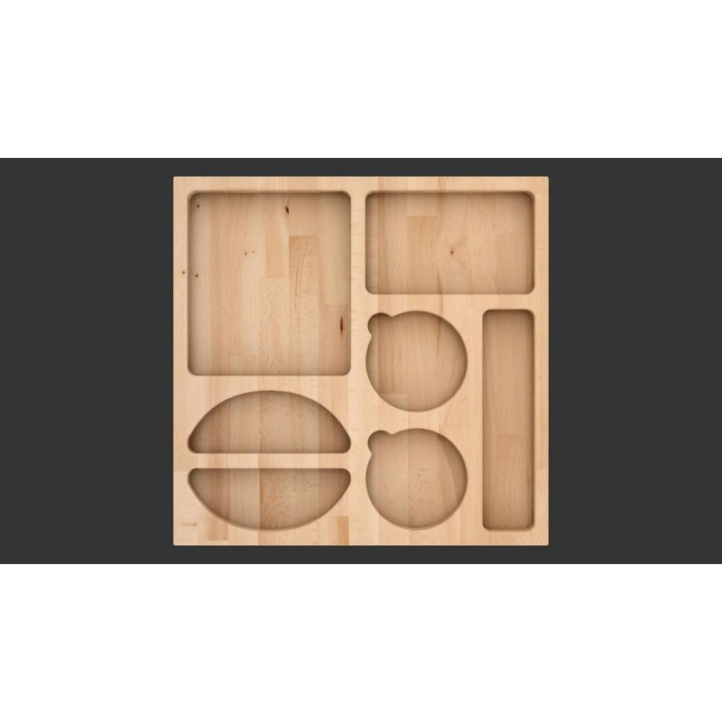 CM DC 150 Récipient à café en bois Fulgor CM DC 150