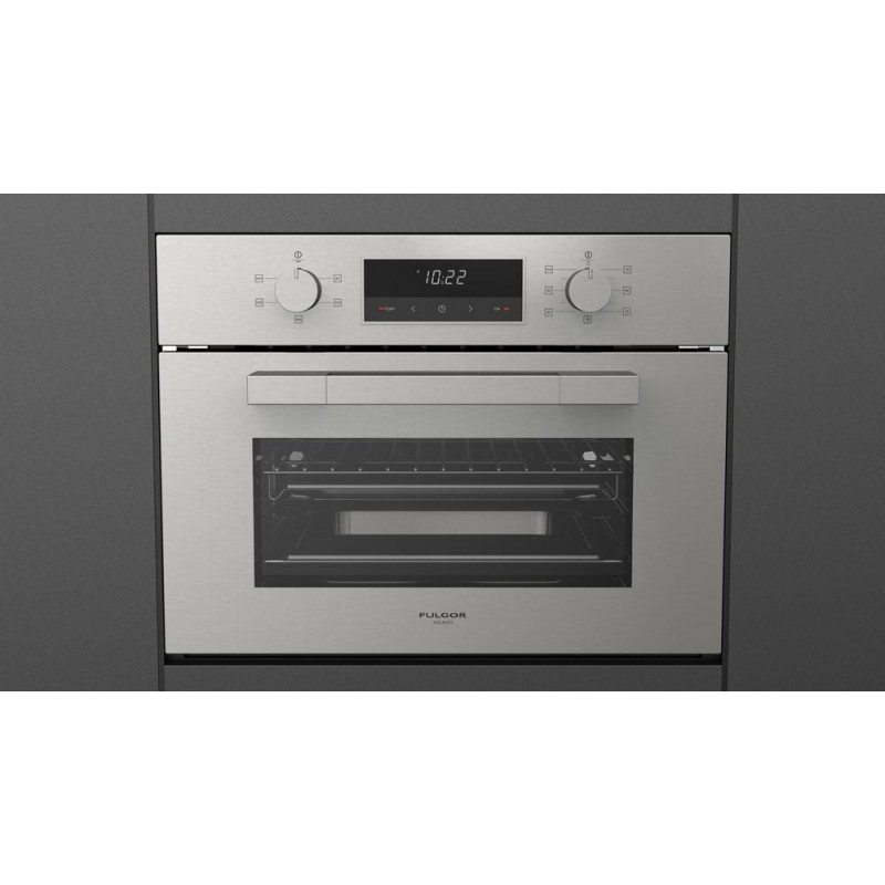  Fulgor Forno compatto a vapore FUTGSO 4505 MT IX finitura acciaio inox da 60 cm