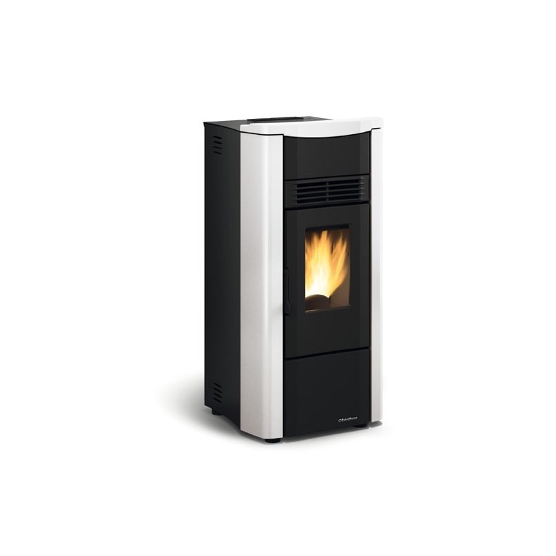 1280509 Extraflame Ventilated pellet stove GIUSY EVO 2.0 1280509 white finish