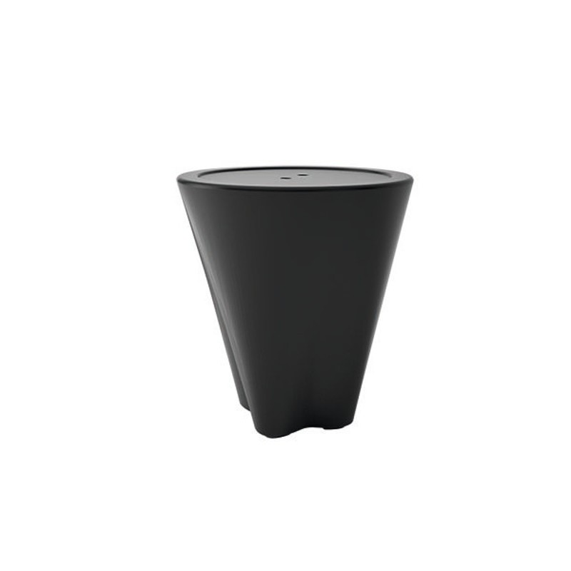 2910107700 Eva Calòr Vase à fleurs porte-granulés 2910107700 finition noire