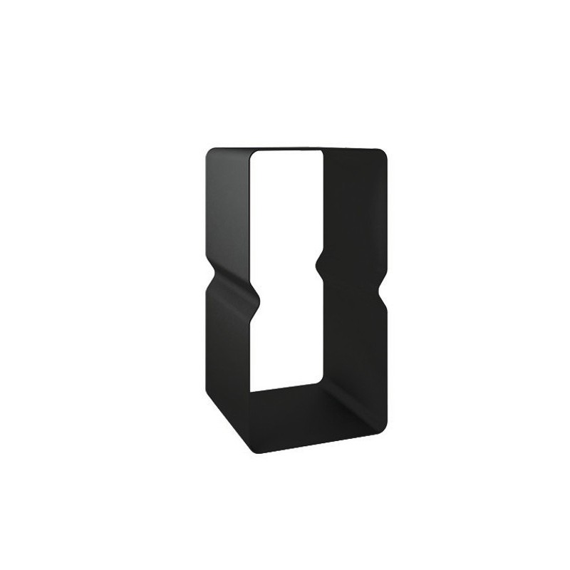 9013069400 Eva Calòr Support à bois PL 3 9013069400 finition noire gaufrée