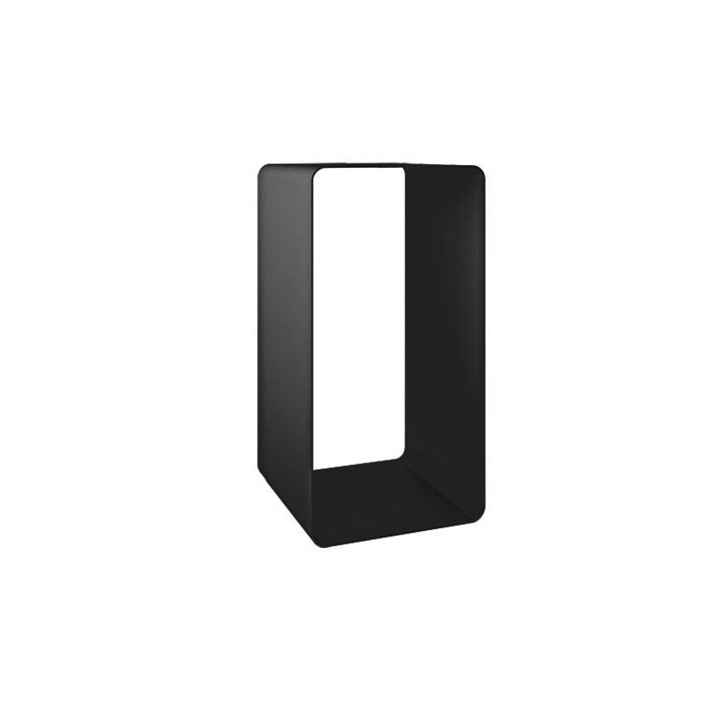 9013069600 Eva Calòr Support à bois PL 5 9013069600 finition noire gaufrée