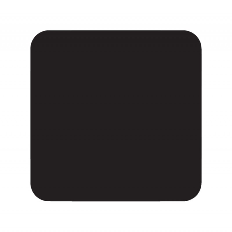  Eva Calòr Plateforme de protection 9013003300 finition noire gaufrée 47x47 cm