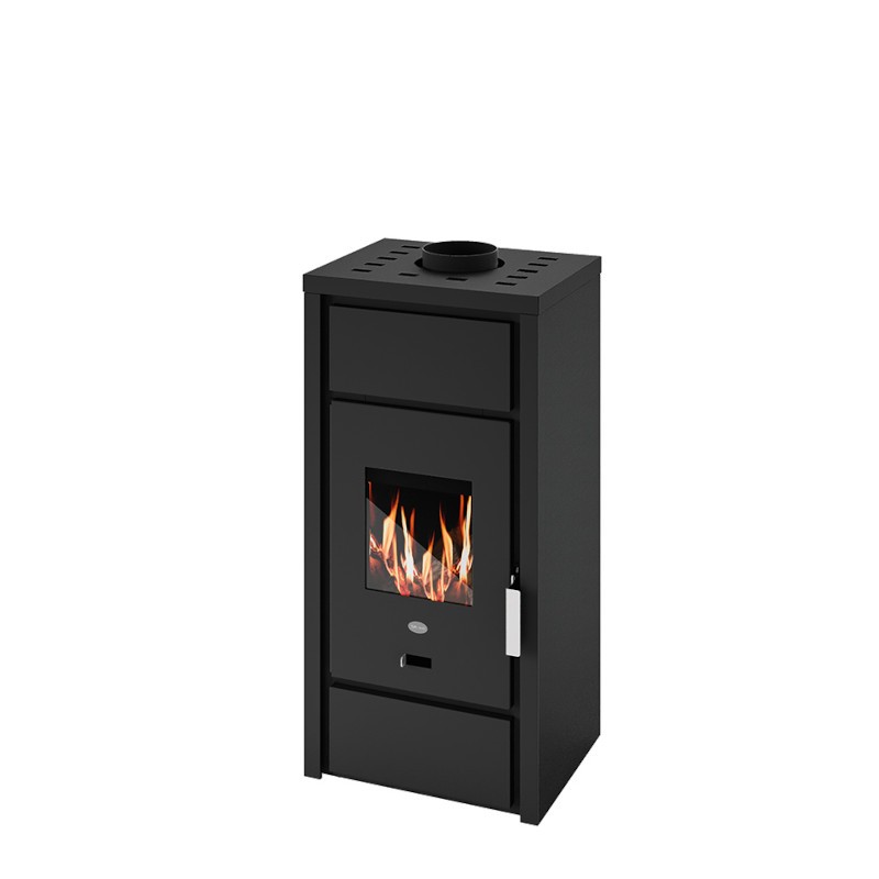 9016043800 Eva Calòr ESTER 9016043800 poêle à bois, finition noire