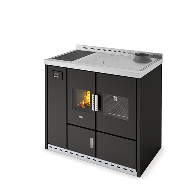 9016044900 Eva Calòr Wood-fired thermocooker WANDA 9016044900 black texture finish