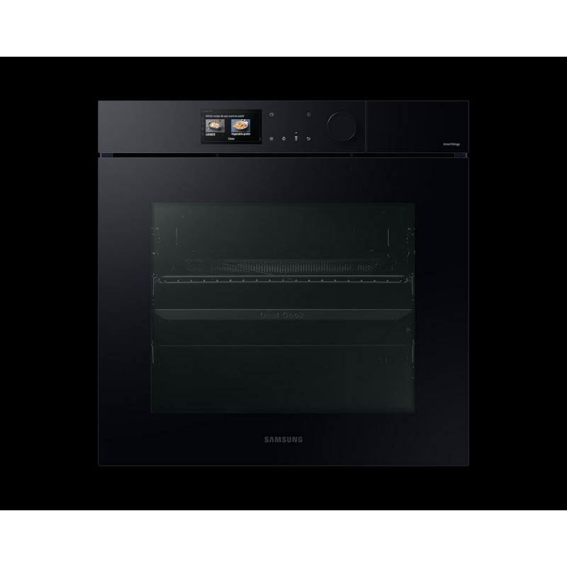 NV7B7997ABK Samsung Forno multifunzione Bespoke Dual Cook NV7B7997ABK finitura vetro nero da 60 cm