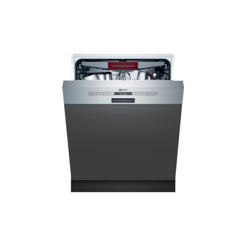 S145ECS11E Neff S145ECS11E partial built-in integrated dishwasher with 60 cm stainless steel dashboard